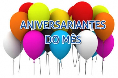 Aniversariantes – Abril – 2016